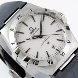  Omega-Constellation 39mm SS/LE White Dial AIF 8800 movement