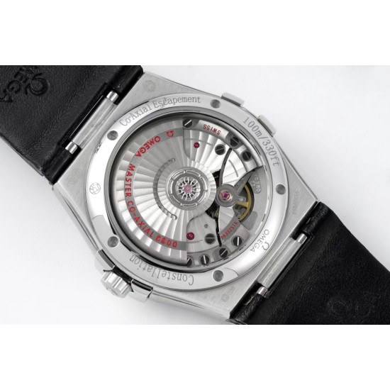  Omega-Constellation 39mm SS/LE White Dial AIF 8800 movement