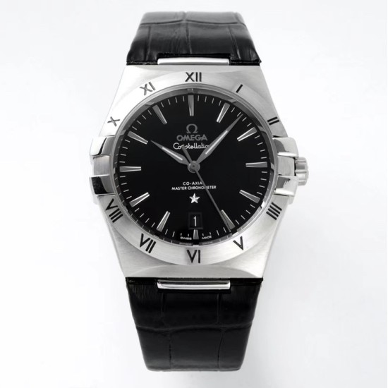  Omega-Constellation 39mm SS/LE Black Dial AIF 8800 movement