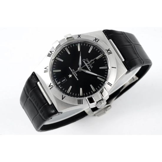  Omega-Constellation 39mm SS/LE Black Dial AIF 8800 movement