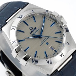  Omega-Constellation 39mm SS/LE Grey Dial AIF 8800 movement