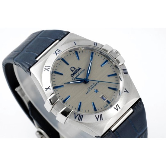  Omega-Constellation 39mm SS/LE Grey Dial AIF 8800 movement