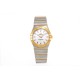  Omega-Constellation Ladies 28mm YG/SS Wht MOP Stk 8848F Swiss Qtz