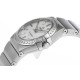  Omega-Constellation Ladies 28mm Diamonds SS/SS Wht MOP Stk 8848F Swiss Qtz