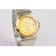 Omega-Constellation Co-Axial 38mm YG/SS Gold Dial VSF Asia 8500