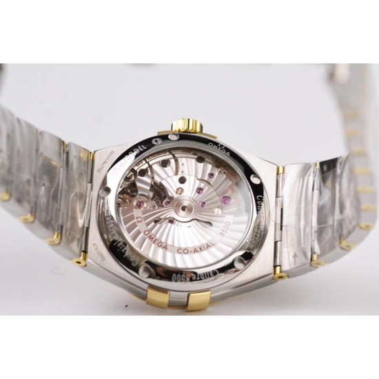  Omega-Constellation Co-Axial 38mm YG/SS Gold Dial VSF Asia 8500