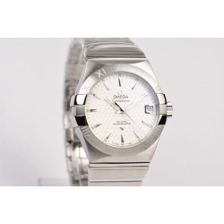  Omega-Constellation Co-Axial 38mm SS/SS White Dial VSF Asia 8500