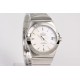  Omega-Constellation Co-Axial 38mm SS/SS White Dial VSF Asia 8500