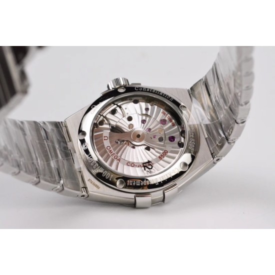  Omega-Constellation Co-Axial 38mm SS/SS White Dial VSF Asia 8500