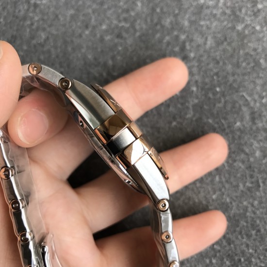  Omega-Constellation Co-Axial 38mm RG/SS Blue VSF Asia 8500