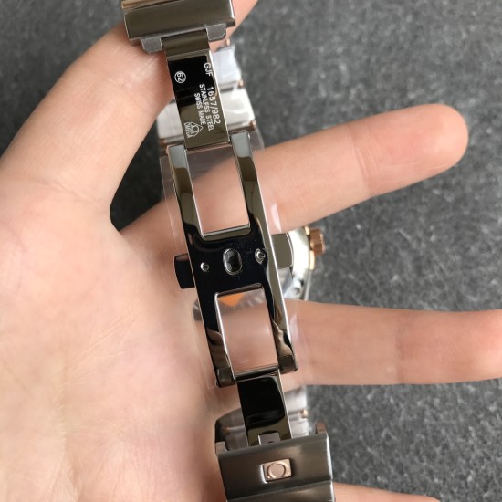  Omega-Constellation Co-Axial 38mm RG/SS Blue VSF Asia 8500