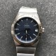  Omega-Constellation Co-Axial 38mm SS/SS Blue Dial VSF Asia 8500