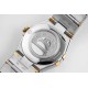  Omega-Constellation Ladies 28mm YG/SS Gold Dial Dia AF Swiss Qtz