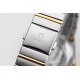  Omega-Constellation Ladies 28mm YG/SS Gold Dial Dia AF Swiss Qtz
