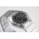  Omega-Constellation Ladies 28mm SS/SS Black Dial Dial AF Swiss Qtz