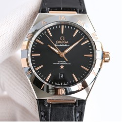  Omega-Constellation 2020 41mm SS/LE Black Dial BLSF A8900