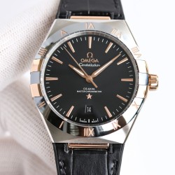  Omega-Constellation 2020 41mm SS/LE Black Dial BLSF A8900