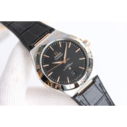  Omega-Constellation 2020 41mm SS/LE Black Dial BLSF A8900