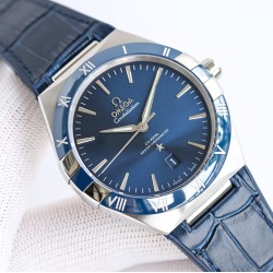  Omega-Constellation 2020 41mm SS/LE Blue Dial BLSF A8900