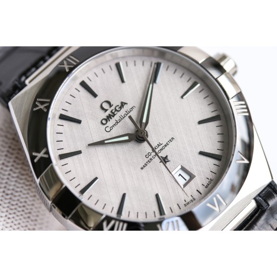 Omega-Constellation 2020 41mm SS/LE White Dial BLSF A8900