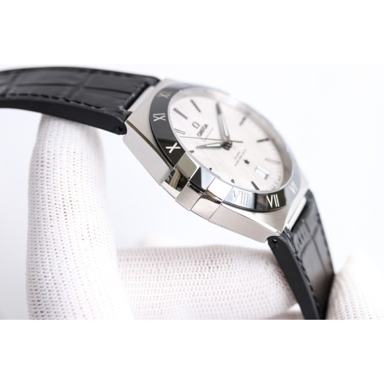  Omega-Constellation 2020 41mm SS/LE White Dial BLSF A8900