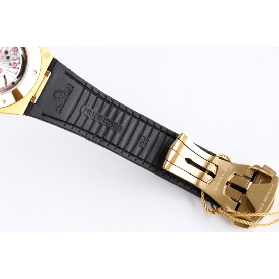  Omega-Constellation 2020 41mm YG/LE Black Dial BLSF A8900