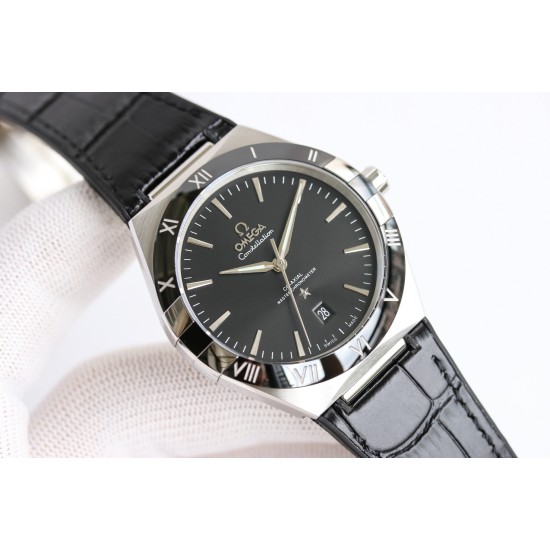  Omega-Constellation 2020 41mm SS/LE Black Dial BLSF A8900