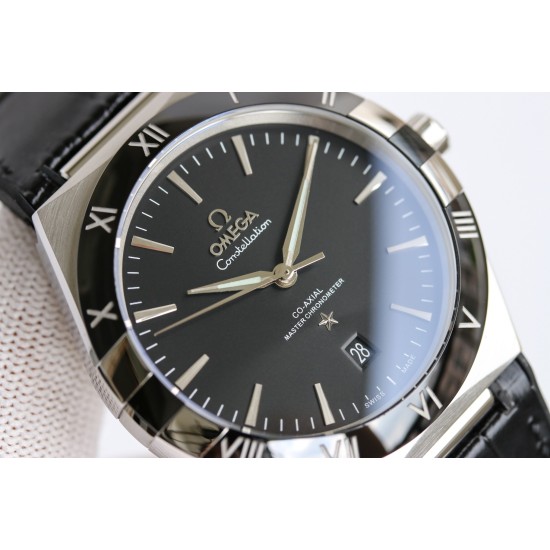  Omega-Constellation 2020 41mm SS/LE Black Dial BLSF A8900
