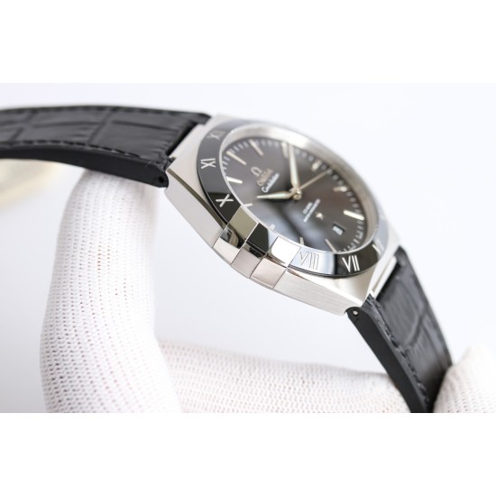  Omega-Constellation 2020 41mm SS/LE Black Dial BLSF A8900