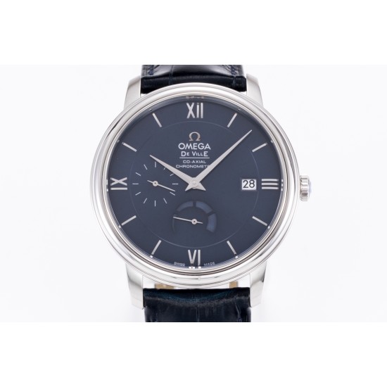  Omega-De Ville Prestige Power Reserve 40MM SS/SS Blue Dial TWF A2824
