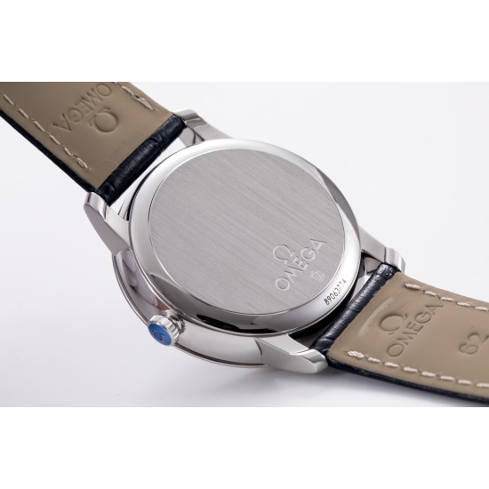  Omega-De Ville Prestige Power Reserve 40MM SS/SS Blue Dial TWF A2824