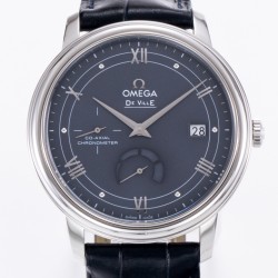  Omega-De Ville Prestige Power Reserve 40MM SS/SS Blue Dial TWF A2824
