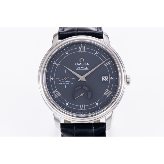  Omega-De Ville Prestige Power Reserve 40MM SS/SS Blue Dial TWF A2824