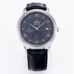  Omega-De Ville Prestige Power Reserve 40MM SS/SS Blue Dial TWF A2824