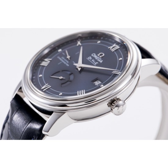 Omega-De Ville Prestige Power Reserve 40MM SS/SS Blue Dial TWF A2824