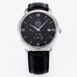  Omega-De Ville Prestige Power Reserve 40MM SS/SS Black Dial TWF A2824