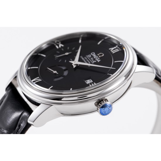  Omega-De Ville Prestige Power Reserve 40MM SS/SS Black Dial TWF A2824