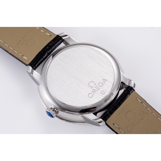  Omega-De Ville Prestige Power Reserve 40MM SS/SS Black Dial TWF A2824