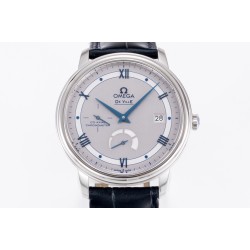  Omega-De Ville Prestige Power Reserve 40MM SS/SS Silver/Blue TWF A2824