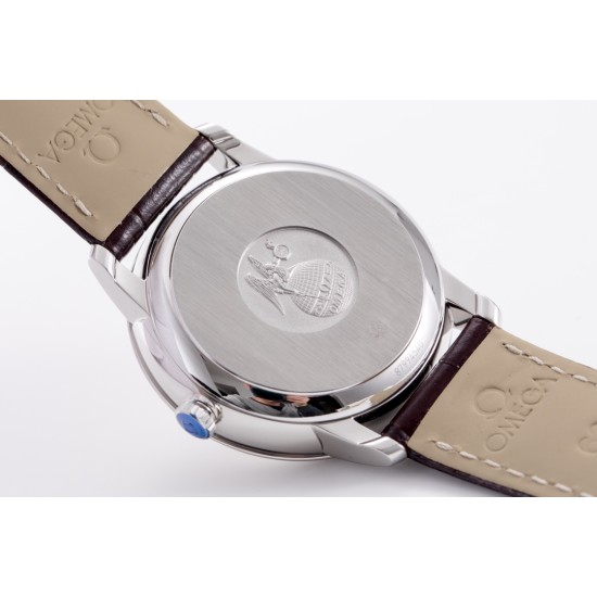  Omega-De Ville Prestige Power Reserve 40MM SS/SS White/RG TWF A2824