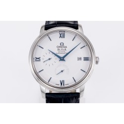  Omega-De Ville Prestige Power Reserve 40MM SS/SS White/Blue TWF A2824