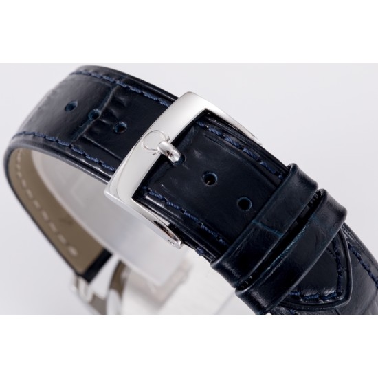  Omega-De Ville Prestige Power Reserve 40MM SS/SS White/Blue TWF A2824