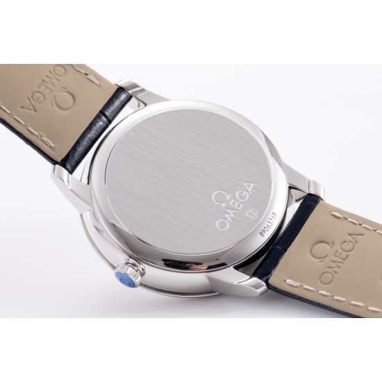  Omega-De Ville Prestige Power Reserve 40MM SS/SS White/Blue TWF A2824