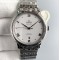  Omega-De Ville Prestige Mens 39MM SS/SS White Patterned TWF Asia 2824
