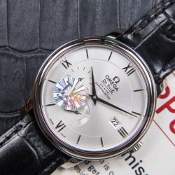  Omega-De Ville Prestige Power Reserve 40MM SS/SS White Dial TWF A2824