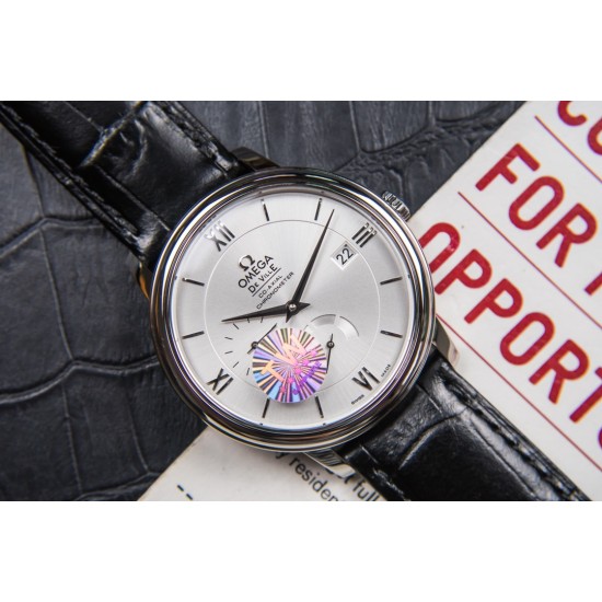  Omega-De Ville Prestige Power Reserve 40MM SS/SS White Dial TWF A2824