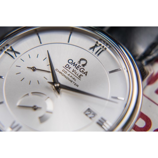  Omega-De Ville Prestige Power Reserve 40MM SS/SS White Dial TWF A2824