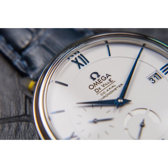  Omega-De Ville Prestige Power Reserve 40MM SS/SS White Dial TWF A2824