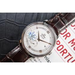  Omega-De Ville Prestige Power Reserve 40MM SS/SS White Dial TWF A2824