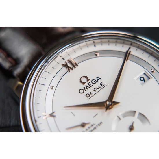  Omega-De Ville Prestige Power Reserve 40MM SS/SS White Dial TWF A2824
